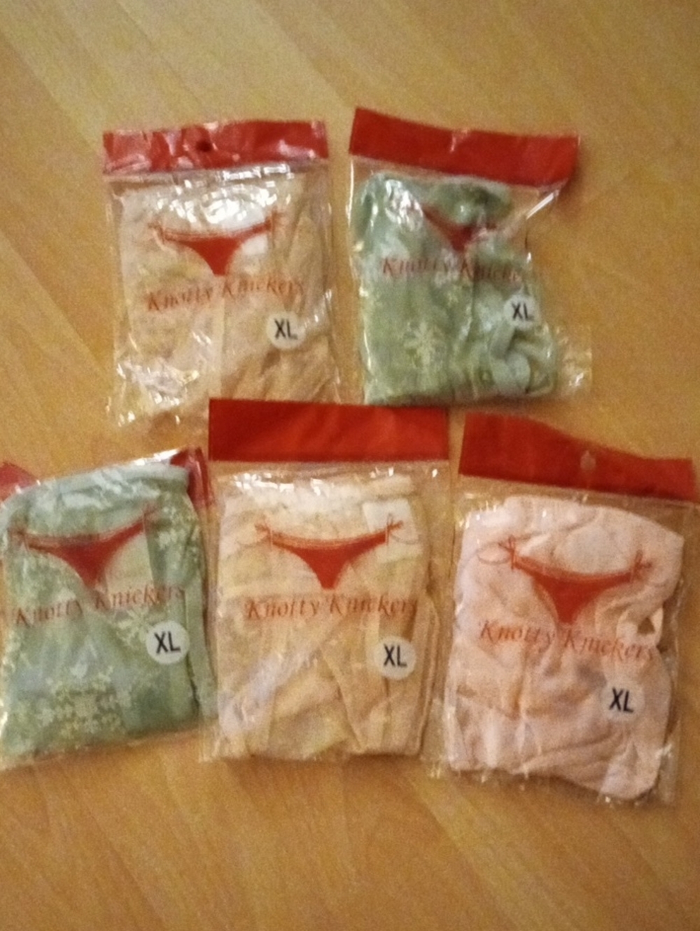 Women's XL Briefs — Assorted Light Colors Pack